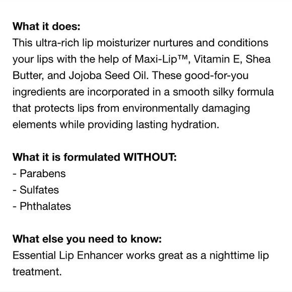 JOUER COSMETICS Essential Lip Enhancer Balm - Picture 7 of 9